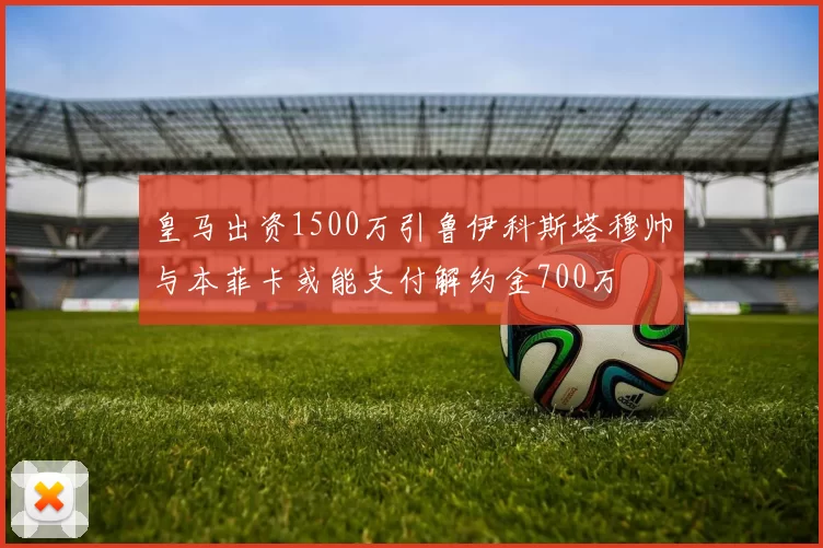 皇马出资1500万引鲁伊科斯塔穆帅与本菲卡或能支付解约金700万